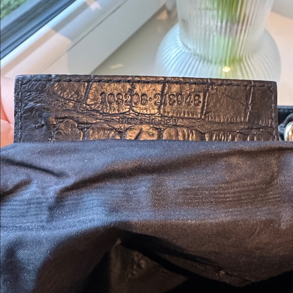 Balenciaga First Croc-Embossed Handbag - Picture 14 of 16